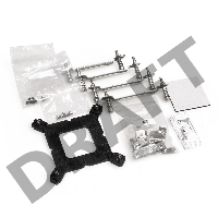 Комплект водяного охлаждения ExeGate EX293456RUS BlackWater-120.PWM.ARGB (3 PIN 5V ADDRESSABLE RGB подсветка, LGA2066/2011/1366/1150/1151/1155/1156/1200/1700/AM4/FM1/FM2/FM2+/AM2/AM2+/AM3/AM3+, TDP 150W, Fan 120mm, PWM, 800-2000RPM, Hydro bearing, 4pin, 1