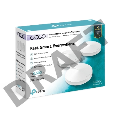 Роутер беспроводной TP-Link DECO M9 PLUS (DECO M9 PLUS(3-PACK)) AC2200 10/100/1000BASE-TX (упак.:3шт)