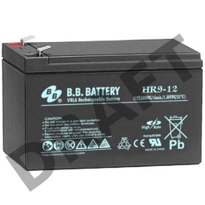 Батарея B.B.Battery HR 9-12 (12V 9Ah)