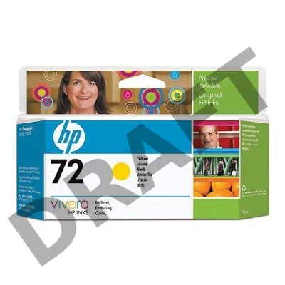 Картридж струйный HP №72 C9373A желтый для HP DJ T1100/T610 (130мл)