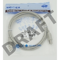 Кабель USB2.0 USB A (m)/USB B (m) 1.8м