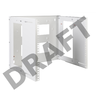 Кронштейн настенный 3U, регулируемая глубина 300-450 мм  КНО-М-3U