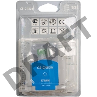 Картридж струйный Cactus CS-C4836 голубой для №11 HP 2000/2500/1000/1100/1200 (29ml)