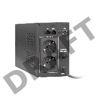 Источник бесперебойного питания ExeGate EP212515RUS Power Smart ULB-600 LCD <600VA, Black, 2 евророзетки, USB>