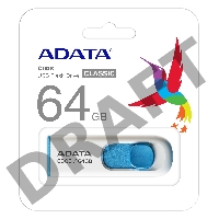 Флэш Диск ADATA Flash Drive 64Gb С008 AC008-64G-RWE {USB2.0, White}