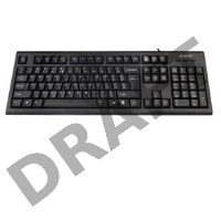 Клавиатура A4 KR-85 черный USB