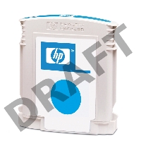 Картридж струйный HP №82 C4911A голубой для HP DJ 500/800 (69мл)