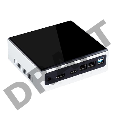 Неттоп Hiper NUGi710510U Nettop NUG, Intel Core i7-10510U, 2* DDR4 SODIMM 2400MHz, UHD-графика Intel для процессоров Intel Core 10-го поколения (DP + HDMI), 1*Type-C, 4*USB2.0, 4*USB3.0, 2*LAN, 1*2.5HD