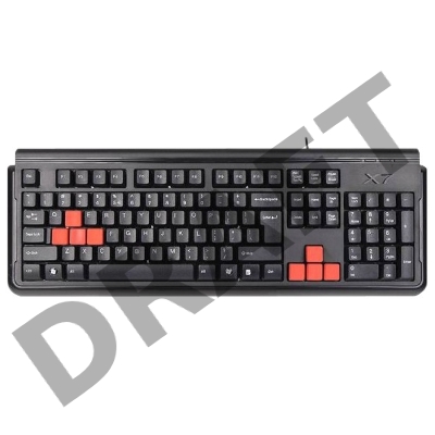 Клавиатура A4 X7-G300 черный USB Gamer