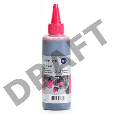 Чернила Cactus CS-I-EPT0483 пурпурный (100мл) Epson Stylus Photo R200/R220/R300/R320/R340
