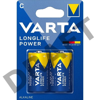 Батарейка VARTA LONGL. POWER C бл. 2