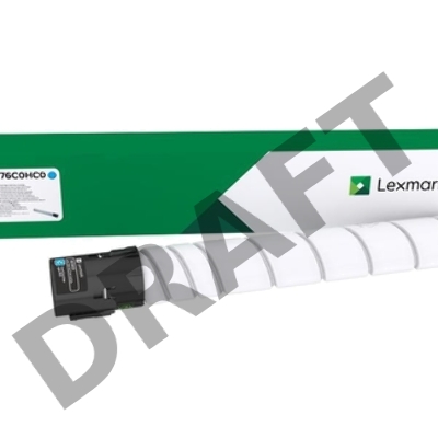 Тонер-картридж Lexmark голубой с тонером высокой емкости для CS923, CX921, CX922, CX923, CX924 34 000 стр.