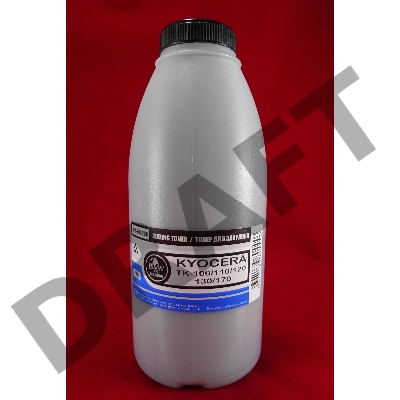 Тонер Kyocera TK-130/170,  FS-720/820/920/1016MFP/1116MFP/1030/1028MFP/1128MFP//1300D/1350/1370DN/1320D (фл. 290г) B&W Premium (Tomoegawa) фас Россия