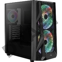 Корпус Aerocool AirHawk Duo-G-BK-v1 черный без БП ATX 5x120mm 5x140mm 2xUSB3.0 audio bott PSU