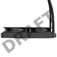 Комплект водяного охлаждения ExeGate EX293457RUS BlackWater-240V2.PWM.RGB (RGB подсветка, LGA2066/2011/1366/1150/1151/1155/1156/1200/1700/AM4/FM1/FM2/FM2+/AM2/AM2+/AM3/AM3+, TDP 220W, Fan 120mm, PWM, 800-2000RPM, Hydro bearing, 4pin, 11-22db, с термопасто