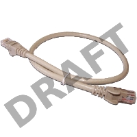 Кабель Patch cord Lanmaster LAN6-45-45-1.5-GY 1.5м UTP Cat 6 Grey