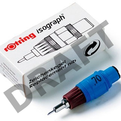 Пишущий элемент для изографа Rotring S0202270 S0218320 0.35мм