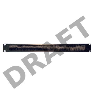 Органайзер LANMASTER (LAN-ORG/BP-1U) Кабельный 19