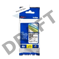 Картридж Brother TZe-251 (24мм, черный шрифт, белый фон, 8м) для P-Touch