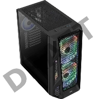 Корпус Aerocool AirHawk Duo-G-BK-v1 черный без БП ATX 5x120mm 5x140mm 2xUSB3.0 audio bott PSU
