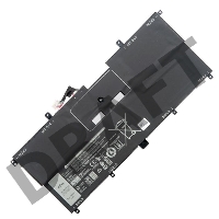 Аккумулятор для ноутбука Dell XPS 13 9365, 7.6V 5940mAh