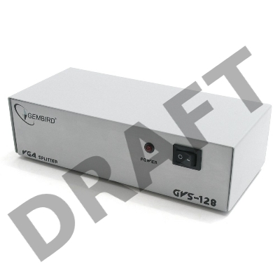 Разветвитель GVS128  Разветвитель сигнала VGA на 8 мониторов (Gembird/Cablexpert) 