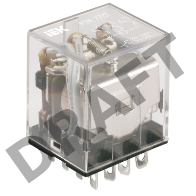 Реле РЭК 78-4 3А 24В DC ИЭК RRP20-4-03-024D