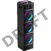 Минисистема Supra SMB-1200 черный 1200Вт FM USB BT SD