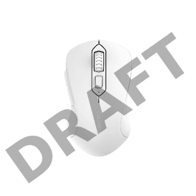 Мышь беспроводная Dareu LM115G White (белый), DPI 800/1200/1600, ресивер 2.4GHz, размер 107x59x38мм