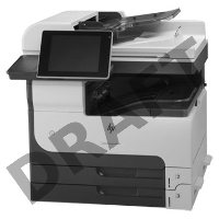 МФУ HP LaserJet Enterprise MFP M725dn, лазерный p/c/s, A3, 40ppm, 1200dpi, 1024Mb, 320Gb HDD, 3 trays 100+250+250, ADF100, Duplex, USB/LAN/FIH, Color LCD20i, 1y warr (replace Q7840A M5025, Q7829A M5035)