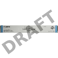 Тонер-картридж Canon C-EXV49C 8525B002 голубой для копира iR-ADV C33xx
