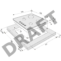 Варочная панель газовая Krona ORTICA 60 IX