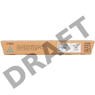 Тонер-картридж Ricoh 841820 тип MP3503, голубой для Aficio MP C3003/C3503, (18000 стр)