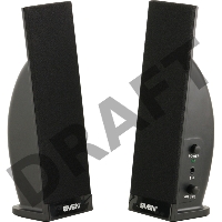 Колонки Sven 230 2.0 черный 4Вт