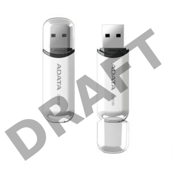 Флеш Диск ADATA Flash Drive 32Gb C906 AC906-32G-RWH {USB2.0, White}