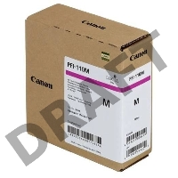 Картридж струйный Canon PFI-110 M 2366C001 пурпурный для Canon TX-2000/3000/4000 160мл