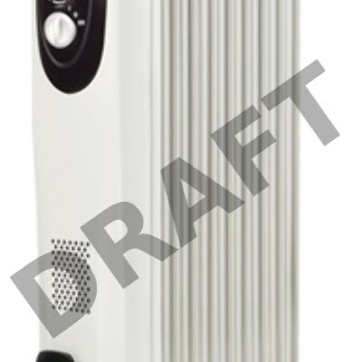 Радиатор масляный Ballu Classic BOH/CL-09WRN 2000Вт белый 