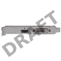 Видеокарта AFOX GT1030 4GB DDR4 64BIT, DVI HDMI ATX SINGLE FAN (AF1030-4096D4H5)