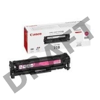 Тонер-картридж Canon Cartridge 718M (2660B002) пурпурный, 2900 стр., для LBP7200/MF8330/8350