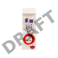 Кабель Gembird USB 2.0 Cablexpert CCB-ApUSBp1m, AM/Lightning 8P, 1м, армированная оплетка, разъемы фиолетовый металлик, блистер