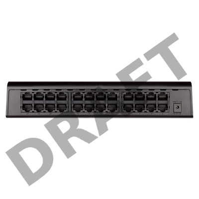 Коммутатор D-Link DES-1024A/E1B неуправляемый настольный 24x10/100BASE-TX