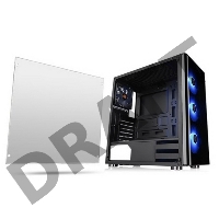 Корпус V200 TG RGB CA-1K8-00M1WN-01 Black/Win/SPCC/Tempered Glass*1/120mm RGB Fans*3 + 120mm Standard Fan*1/MB Sync