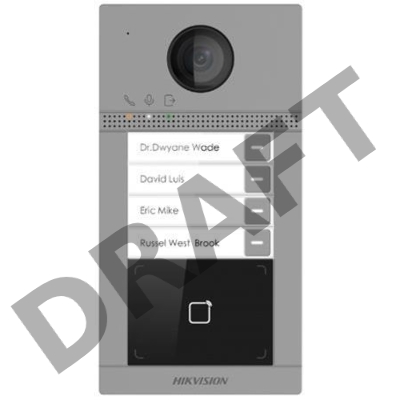 Видеопанель Hikvision DS-KV8413-WME1(B)