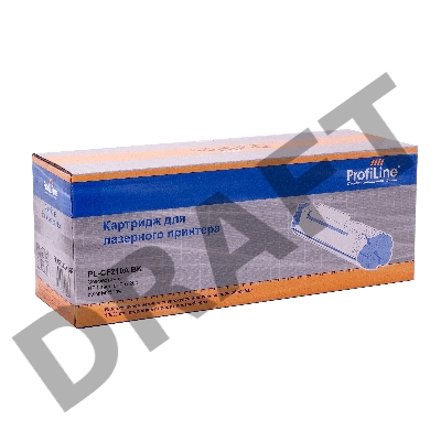 Картридж PL-CF210A (131A)/731 для принтеров HP LaserJet Pro 200 Color M251/276 Canon i-SENSYS LBP7110CW/LBP7100CN/MF8280CW/MF8250CN/MF8230CN/MF8210CN 1600 копий Black ProfiLine
