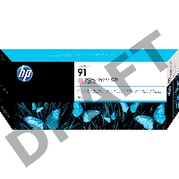 Картридж струйный HP №91 C9471A светло-пурпурный для HP DJ Z6100 (775мл)