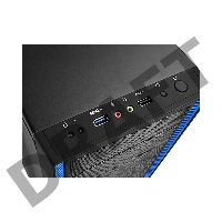 Корпус Deepcool TESSERACT BF (one black fan) без БП, черный, ATX