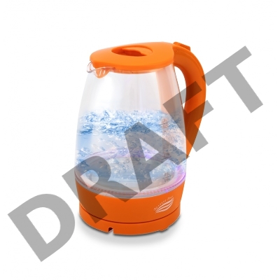 Чайник электрический Великие Реки Дон-1 оранжевый