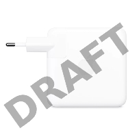 Адаптер питания APPLE 61W USB-C Power Adapter мощностью 61 Вт