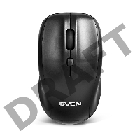Мышь SVEN RX-305 Wireless черная  (RTL) USB 3btn+Roll