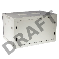 Шкаф настенный серии Pro, 9U 600x450, стеклянная дверь